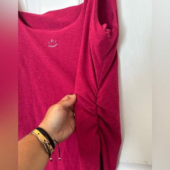 Beyond Yoga Beyond The Bump Ruched Dress Size XL - Picture 5 of 7